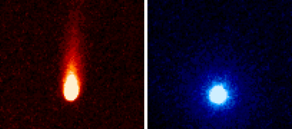 NASA Spitzer Space Telescope image comet ISON posted on AmericaSpace