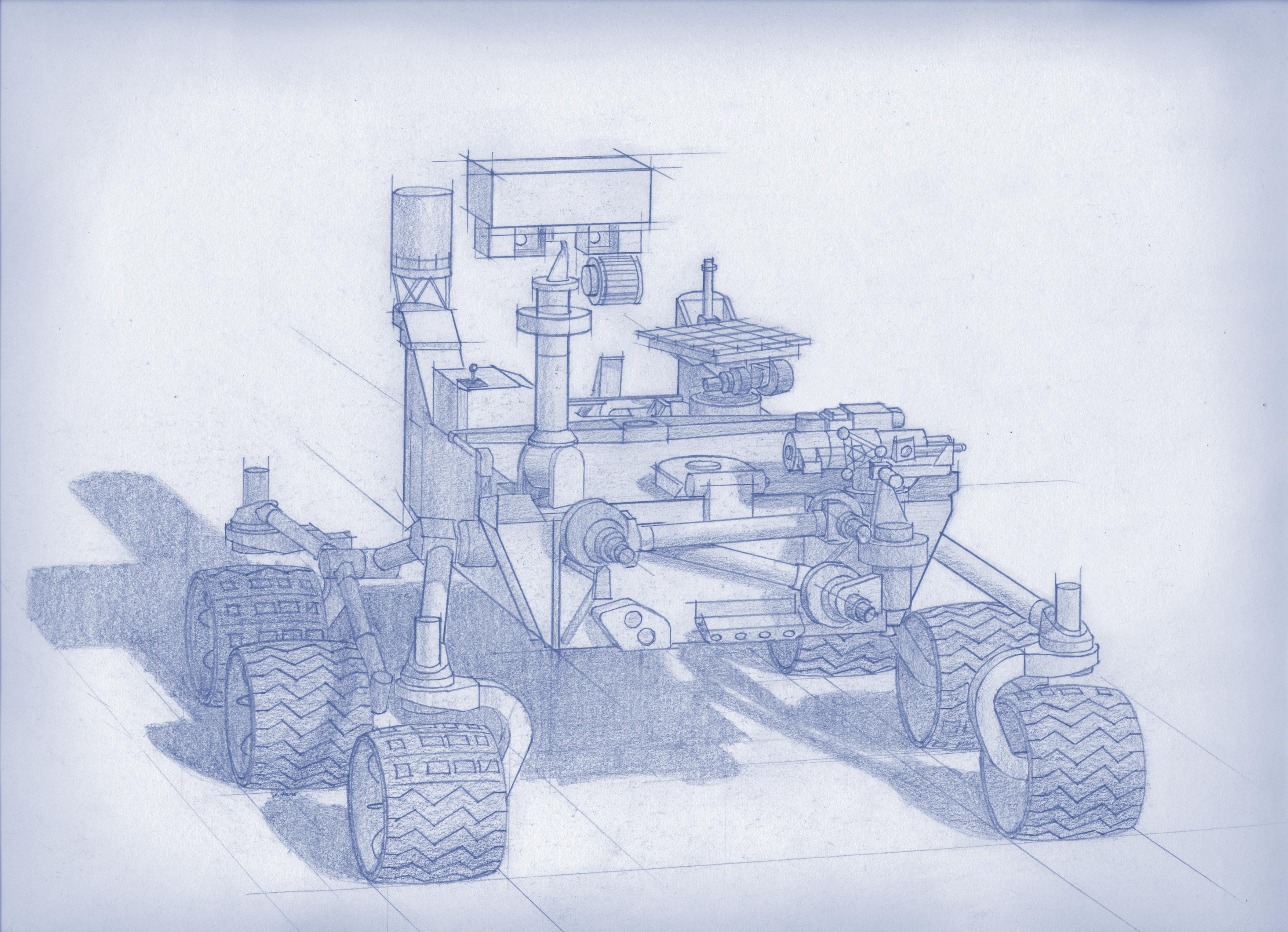 NASA image of proposed 2020 Mars rover posted on AmericaSpace