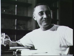 Gus Grissom eats breakfast aboard the USS Randolph, after the flight. Until the end of his life, he would vigorously deny having caused the explosive detonation of Liberty Bell 7's hatch. Photo Credit: NASA