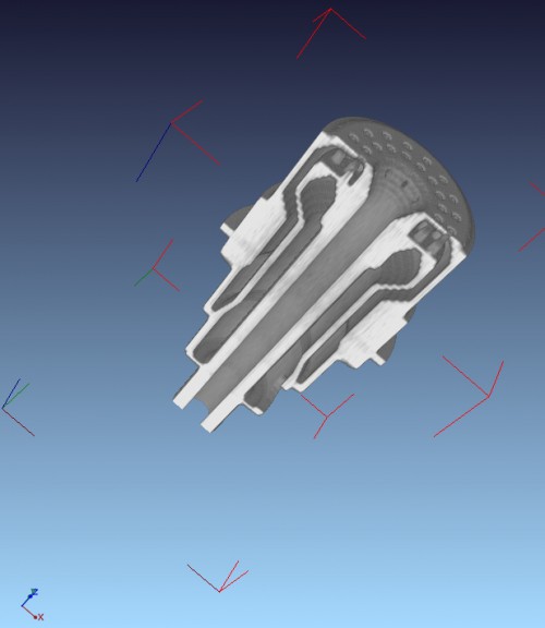 Computer generated imaged of fuel injector NASA image posted on AmericaSpace