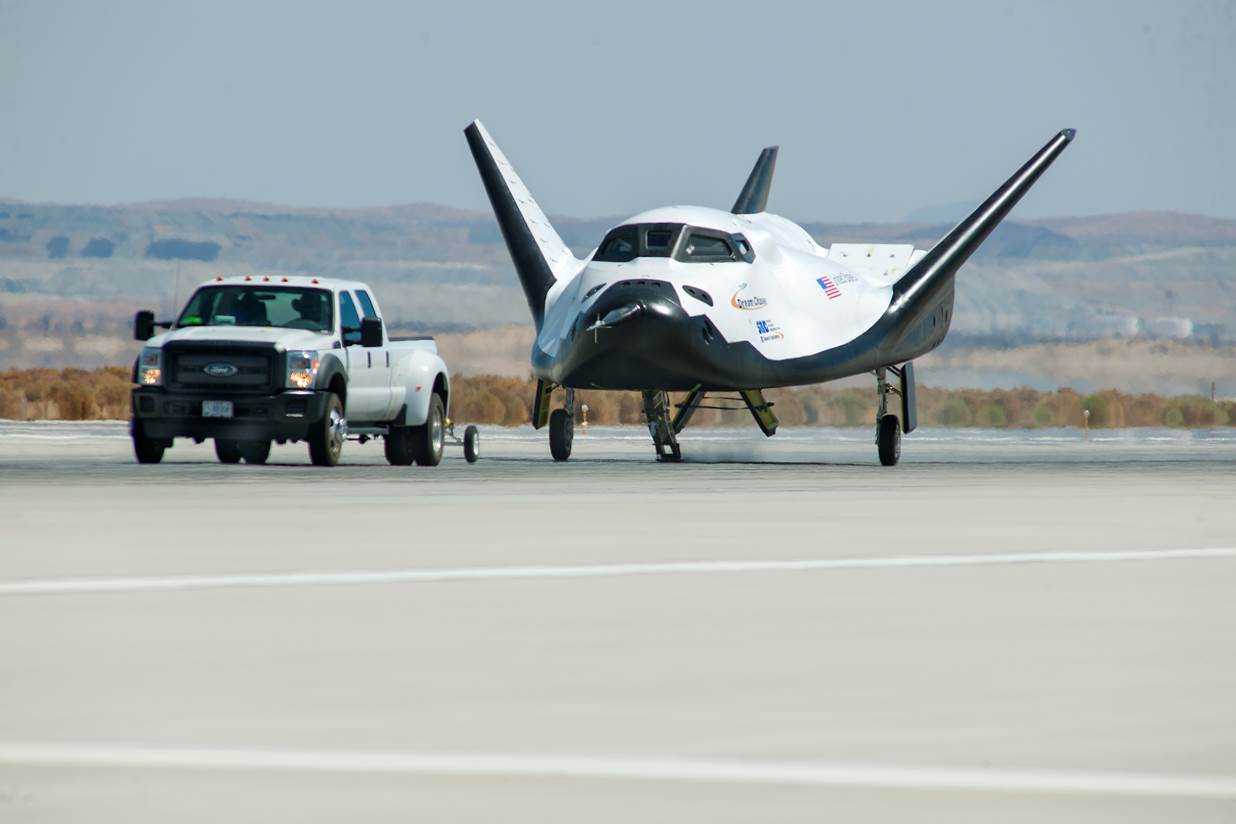 Dream Chaser Undergoes 60 mph tow test_NASA Photo-Ken Ulbrich posted on AmericaSpace