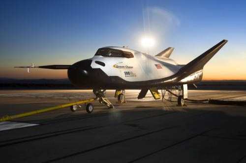 NASA image of Sierra Nevada's Dream Chaser SNC posted on AmericaSpace