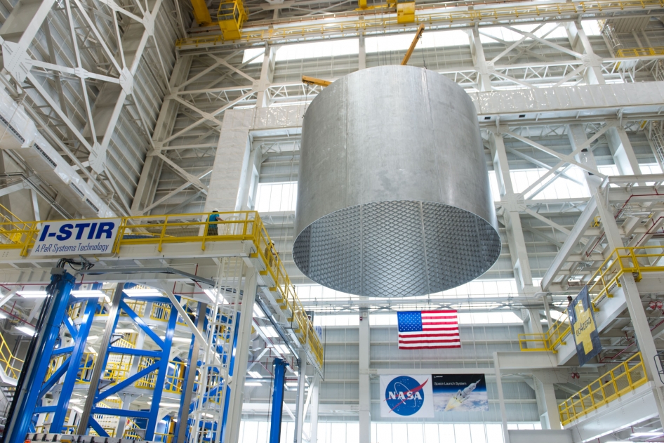 NASA image of hydrogen tank at Michoud Assembly Facility MAF posted on AmericaSpace