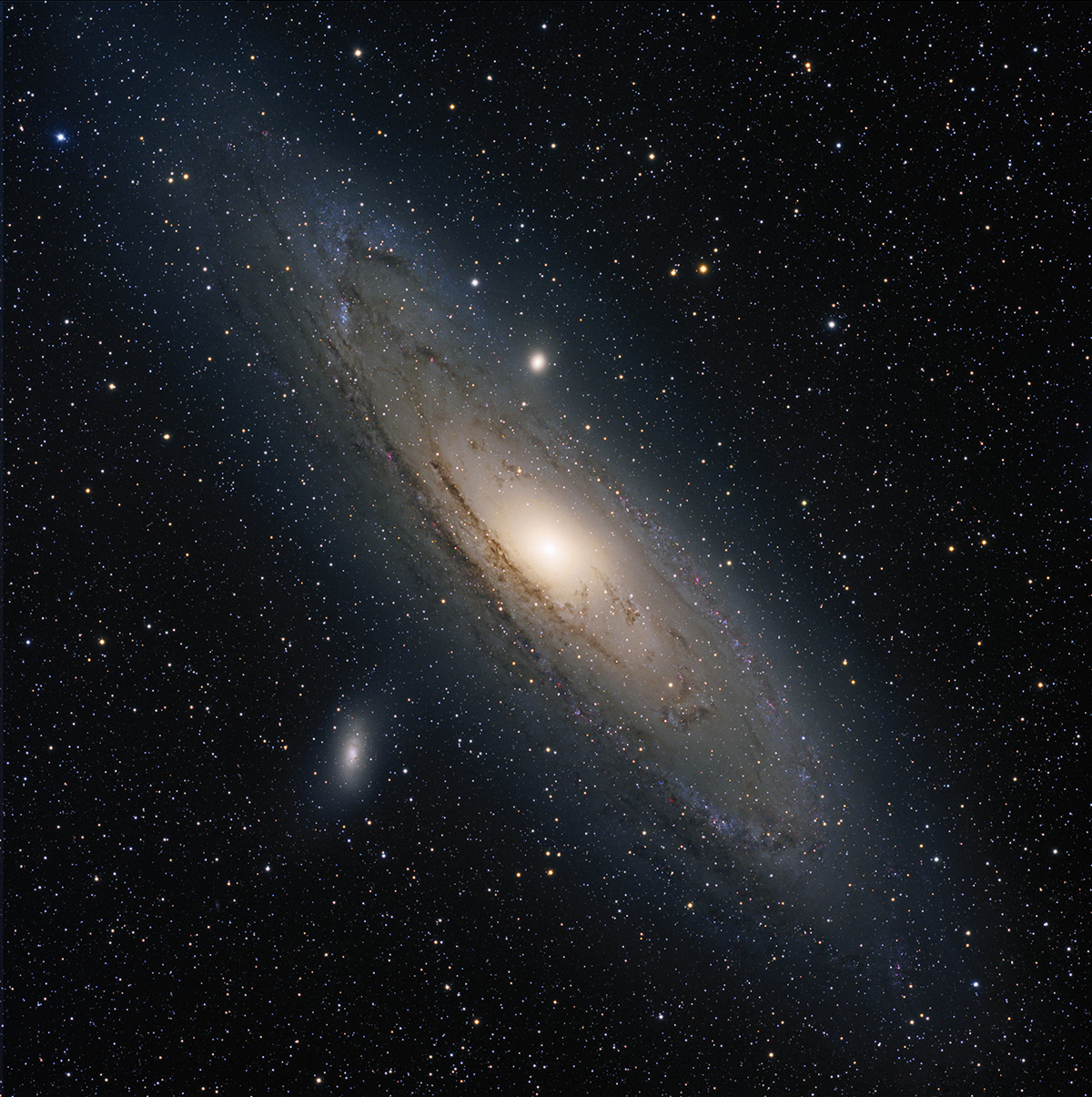 The Andromeda Galaxy, M31. Photo Credit: Chris Hetlage / Imaging the Cosmos