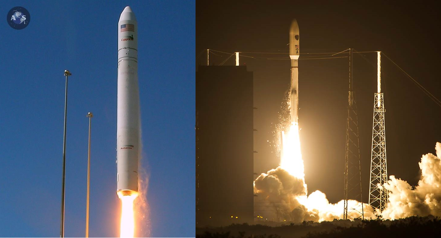 AmericaSpace broke its core photography team into two elements this past week to report on two launches - taking place in a single day. Photo Credit: Alan Walters & John Studwell / AmericaSpace
