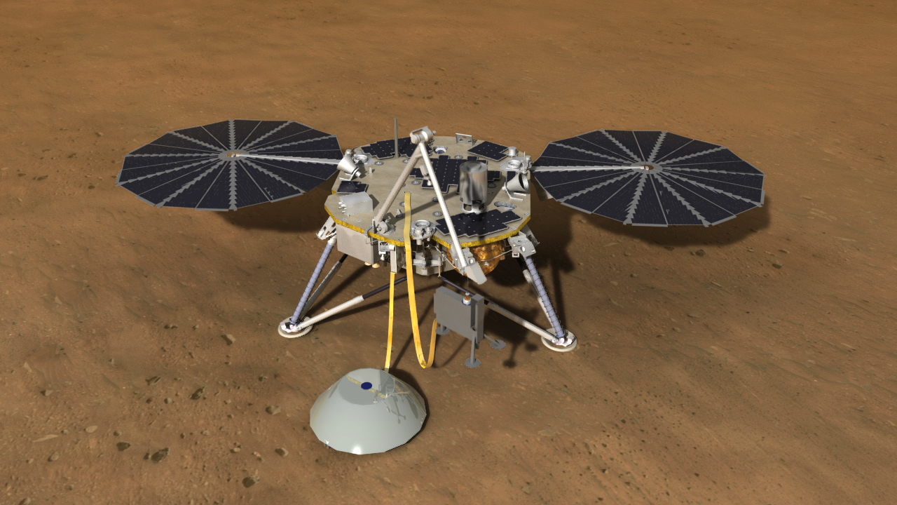 NASA image of Mars InSight mission posted on AmericaSpace