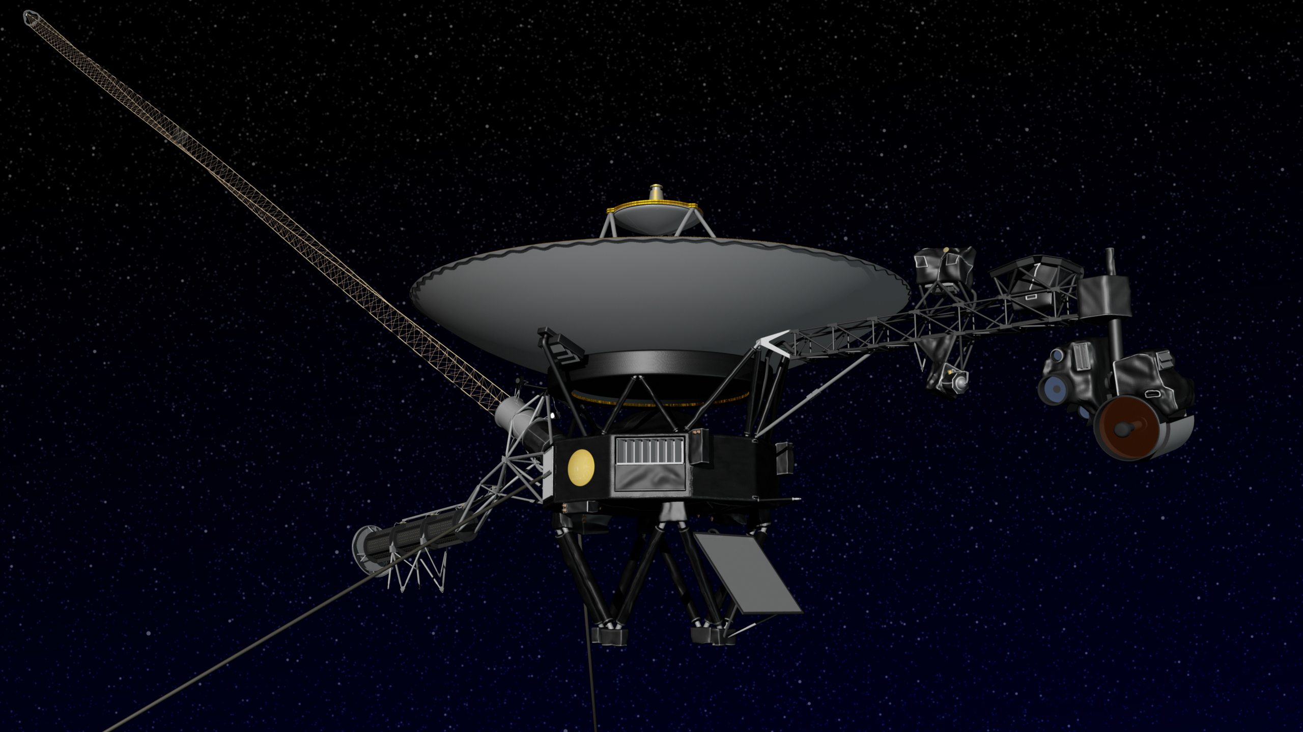 NASA image of Voyager spacecraft JPL spacecraft posted on AmericaSpace