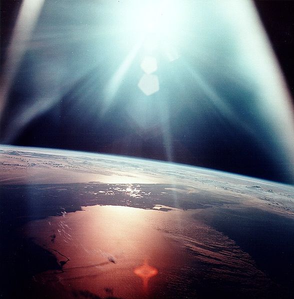 Glorious view of the Florida peninsula from Apollo 7. Photo Credit: NASA