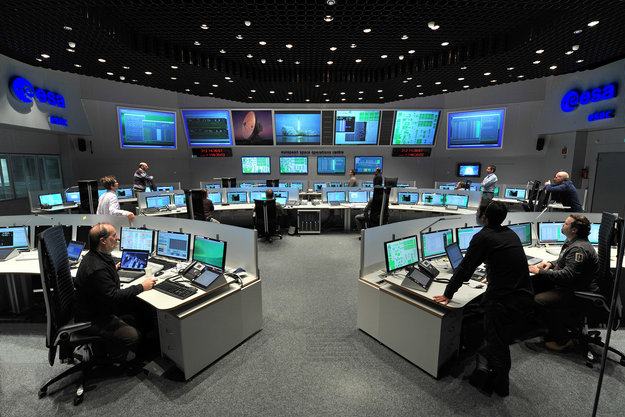The European Space Operations Centre (ESOC) in Darmstadt, Germany, will bid a fond farewell to the GOCE and Planck missions this week. Both missions have contributed enormously to our understanding of Earth and the Universe. Photo Credit: ESOC
