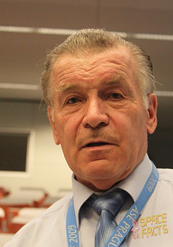 Serebrov in later life. Photo Credit: Joachim Becker/SpaceFacts.de
