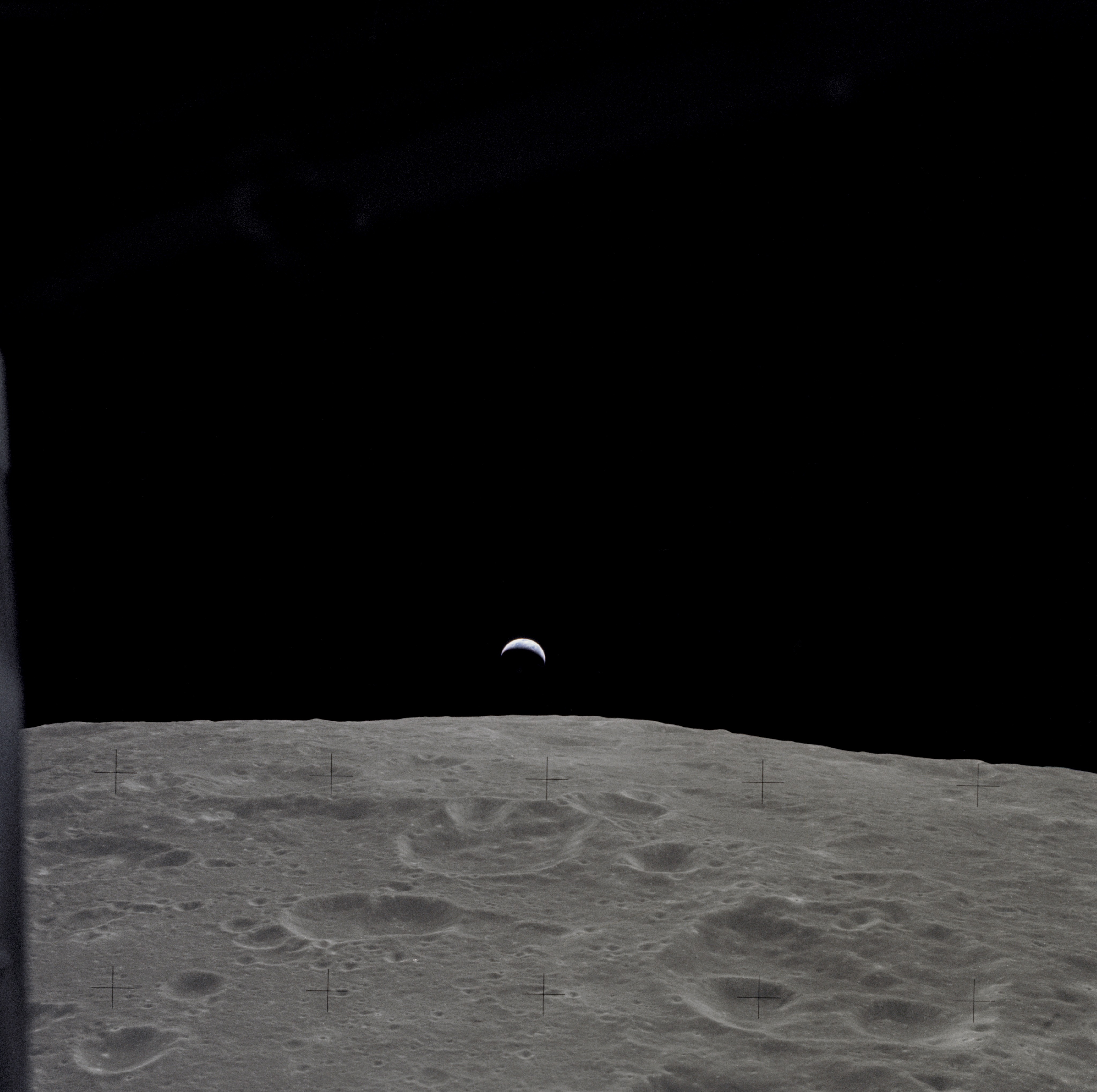 For more than four decades, this view of the Home Planet from behind the limb of the Moon has remained unseen by human eyes. Now, perhaps more than ever, the question remains: When will we go back? Photo Credit: NASA