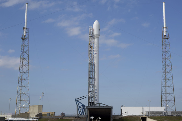 After two eventful countdowns on Monday and tonight, the Falcon 9 v1.1 has demonstrated the efficacy of its safety systems and remains primed to fly another day. Photo Credit: SpaceX