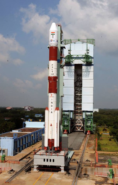 Highly successful in terms of its track record, the Polar Satellite Launch Vehicle (PSLV) carried India's dreams to the Moon with Chandrayaan-1 in 2008. Next week's launch of the first Mars mission will cement India's credentials as a true spacefaring nation. Photo Credit: ISRO