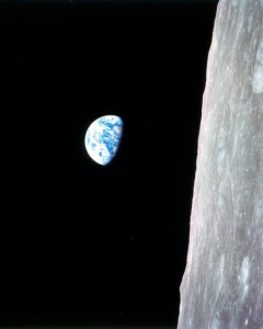 The photograph of Earth from lunar orbit, taken by the crew of Apollo 8, served as a catalyst for the advancement of the contemporary environmental movement. Image Credit: NASA