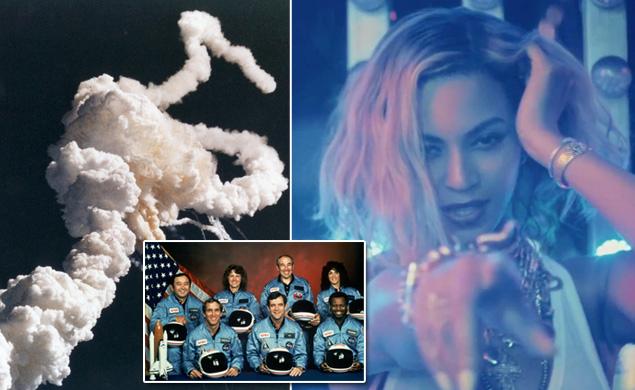 Popular singer/song-writer Beyoncé, has received much criticism recently from the space community, for her ill-advised use of an audio sample from the Challenger accident, in one of her songs. Image Credit: New York Daily News
