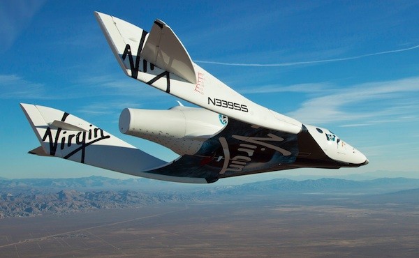 Virgin Galactic's SPaceShip Two pictured here, recently conducted its third in a row successful flight test, reaching its highest altitude to date of 71.000 ft. Image Credit: Virgin Galactic