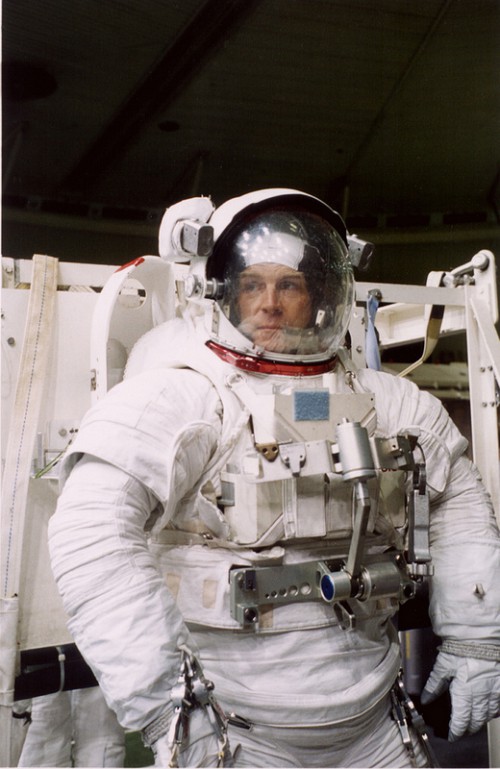 Veteran spacewalker Mark Lee served as the payload commander for STS-82. Photo Credit: NASA