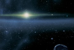 Astronomers announced the discovery of a new dwarf planet candidate beyond the known reaches of the Solar System, named 2012 VP113. Alongside dwarf planet Sedna which was discovered in 2003, 2012 VP113 is thought to be a member of the previously hypothesized inner Oort cloud. Image Credit: Johns Hopkins University Applied Physics Laboratory/Southwest Research Institute (JHUAPL/SwRI)