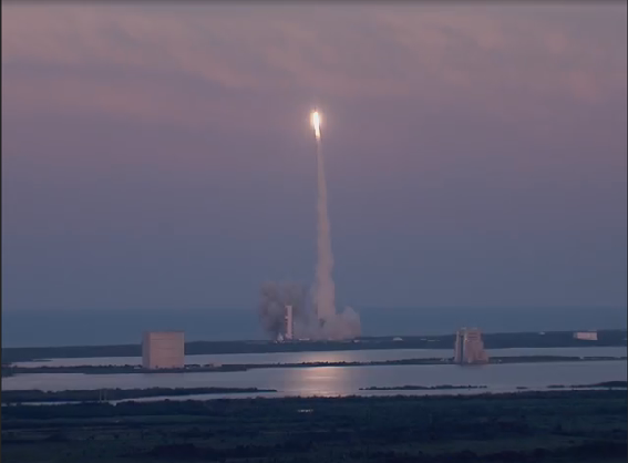 ULA's Delta-IV lofting the GPS IIF-6 satellite to orbit on the Delta's 26th flight. Screen Grab Credit ULA / AmericaSpace