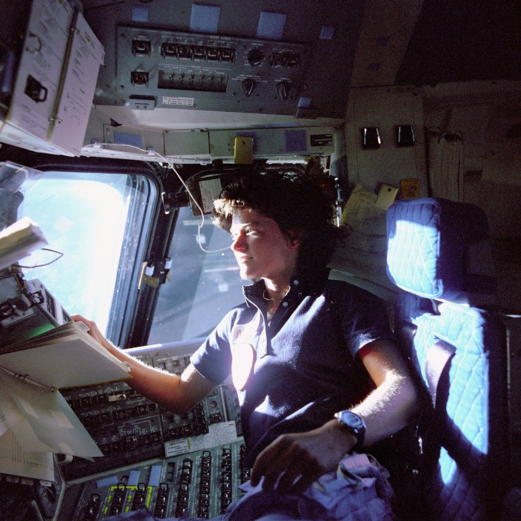 Journalist Lynn Sherr's new book illuminates the professional and personal accomplishments of one very unique spaceflight pioneer, Dr. Sally Ride. Photo Credit: NASA