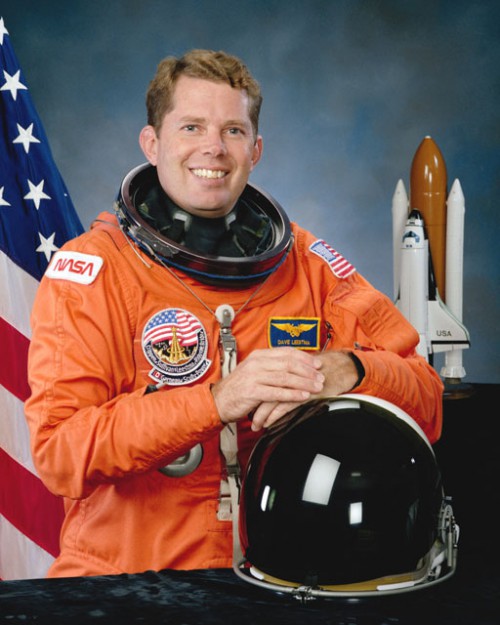 Dave Leestma, veteran of three shuttle flights, pictured during training for STS-45. Photo Credit: NASA
