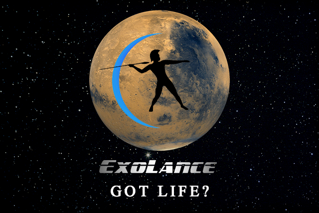 "Got Life?"—the ExoLance logo. Image Credit: ExoLance