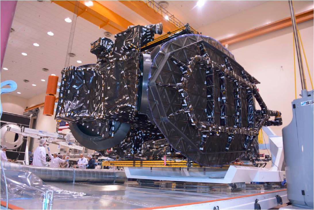 The AsiaSat-6 payload undergoes final processing, ahead of its launch on Tuesday, 26 August. Photo Credit: AsiaSat