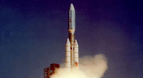 Voyager 2 begins its journey of exploration, with a rousing liftoff atop a Titan IIIE-Centaur booster from Launch Complex (LC)-41 at Cape Canaveral. Photo Credit: NASA