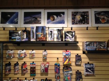 Part of the interior of The Space Store. The store offers a variety of items, from educational toys to collectors' items. Photo Credit: The Space Store on Facebook