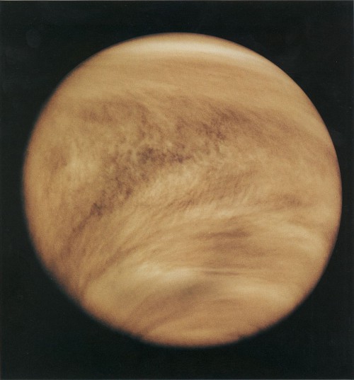 Venus as seen by the Pioneer Venus Orbiter in 1979. Photo Credit: NASA