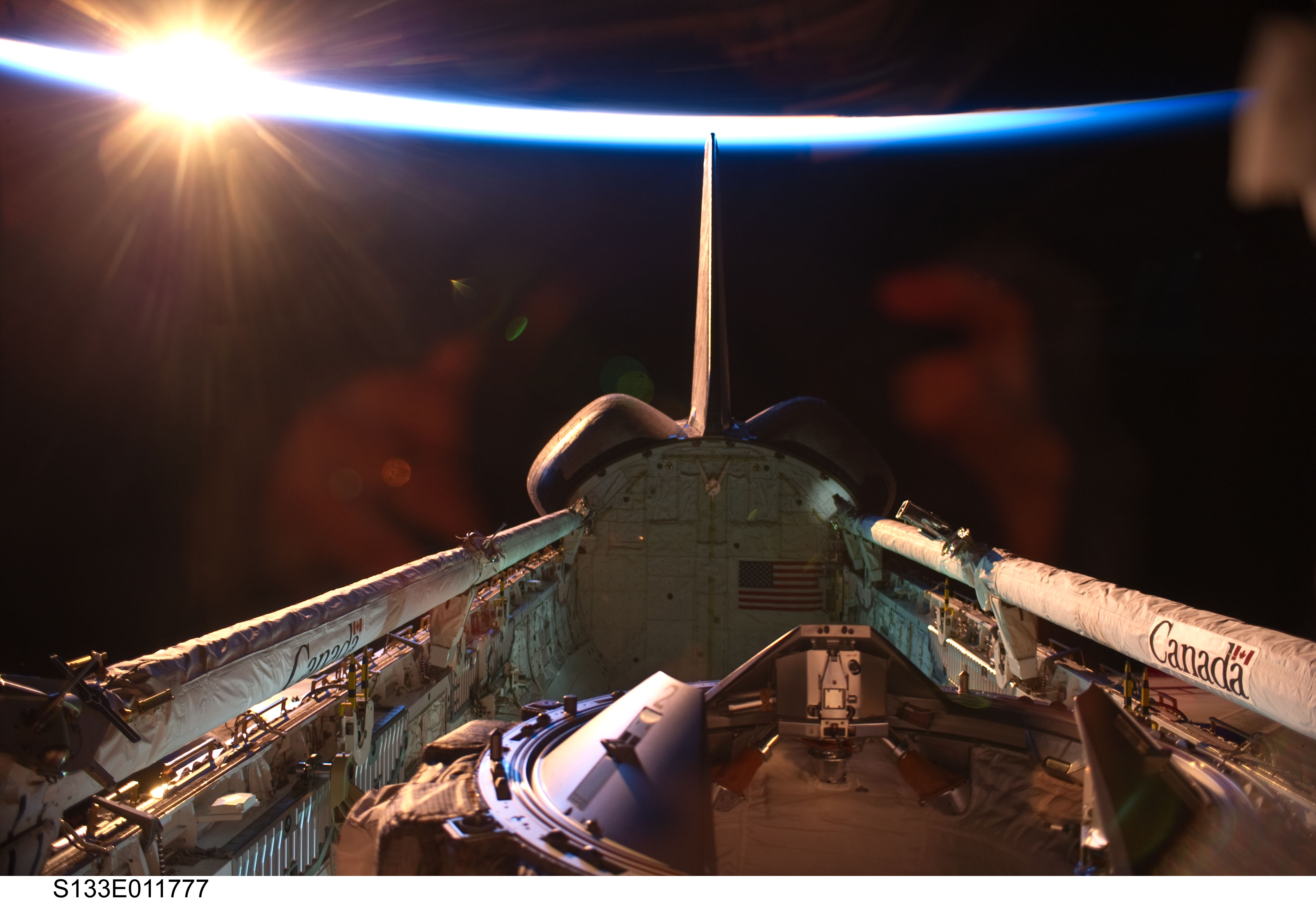 Discovery's empty payload bay, on the orbiter's second-to-last day in space, in March 2011. Eric Boe would reflect on Discovery as the "workhorse" of the shuttle fleet. Photo Credit: NASA