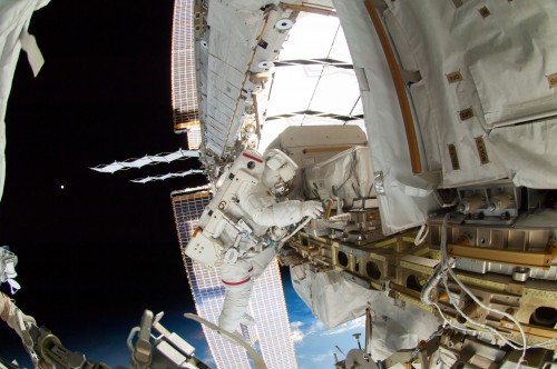 Reid Wiseman will be making his second career spacewalk, following last week's highly successful EVA-27. Photo Credit: NASA