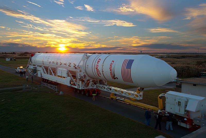 Orbital will employ Russian RD-181 engines to replace the failed AJ-26 engines which led to the total loss of the company's Orb-3 ISS resupply mission for NASA in Oct. 2014. Photo Credit: Orbital Sciences Corporation