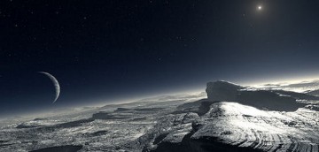 Artist's conception of the surface of Pluto. Later this summer, we will know what it really looks like. Image Credit: ESO/L. Calçada