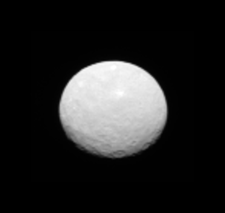 This animation showcases a series of images NASA's Dawn spacecraft took on approach to Ceres on Feb. 4, 2015 at a distance of about 90,000 miles (145,000 kilometers) from the dwarf planet. These latest pictures of Ceres are the sharpest to date, at a resolution of 8.5 miles (14 kilometers) per pixel. Credit: NASA/JPL-Caltech/UCLA/MPS/DLR/IDA/PSI