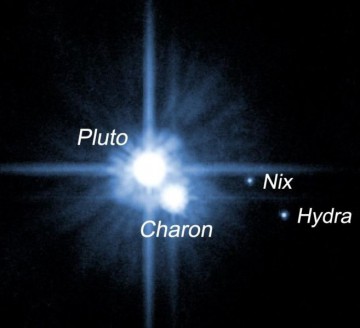 The best images of Pluto and its moons are still those from the Hubble Space Telescope, but that will finally change this summer. Image Credit: NASA/ESA/H. Weaver (JHU/APL)/A. Stern (SwRI)/HST Pluto Companion Search Team