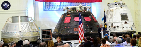 Bolden Announces NASA 2015 Budget Credit: Talia Landman, AmericaSpace.com 