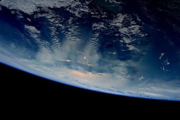 Beautiful orbital sunset, as captured by Italy's Samantha Cristoforetti aboard the International Space Station (ISS) on 30 March 2015. Photo Credit: Samantha Cristoforetti/Twitter/NASA