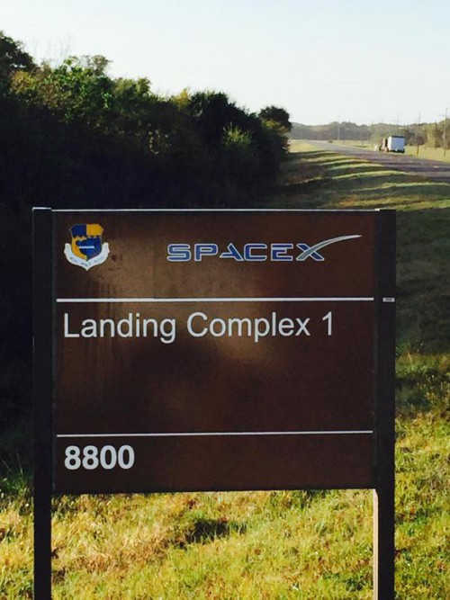 SpaceX Landing Complex-1 at Cape Canaveral, Fla. Photo Credit: SpaceX