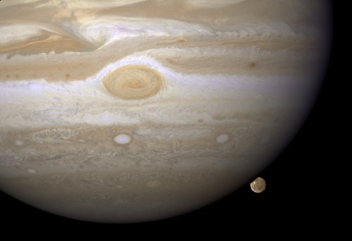 Galileo's target was Jupiter, the largest planet in the Solar System. Photo Credit: NASA, ESA and E. Karkoschka (University of Arizona)