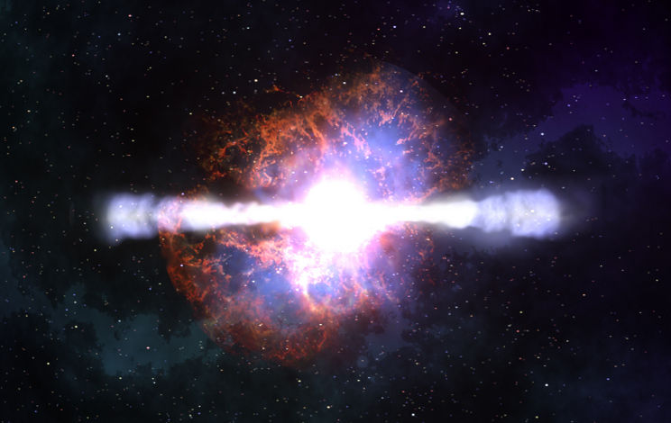 Computer-generated image of a Type Ia supernova explosion. New research has provided important insights about the progenitor stars of these cataclysmic cosmic events. Image Credit: NASA/GSFC/Dana Berry 