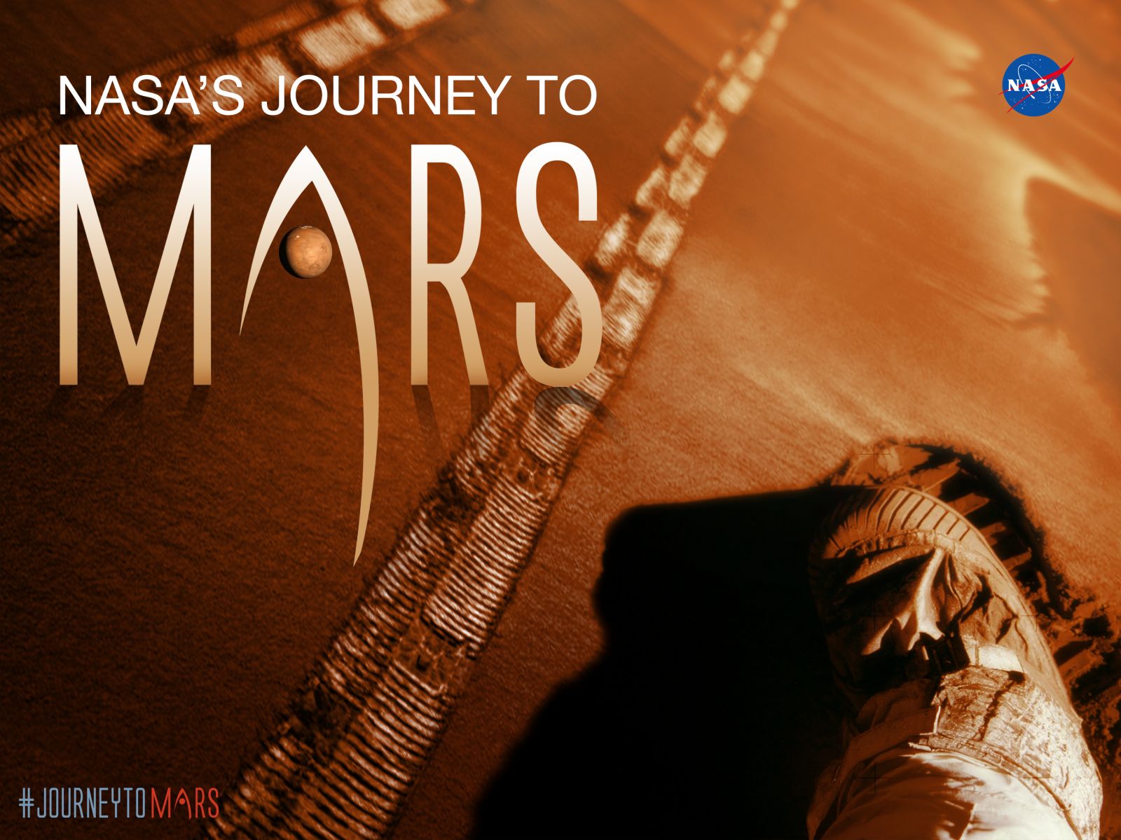 NASA announces public contest for ideas on achieving a sustained human presence on Mars as part of the agency’s “Journey to Mars” initiative.  Credit: NASA