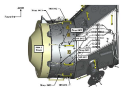 Diagram of the IDA configuration at the forward end of PMA-2 on the Harmony node. Image Credit: NASA