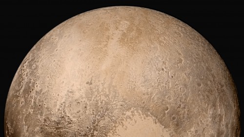 A close-up view of Pluto, revealing striking details and a largely diverse landscape, in this high-resolution image from New Horizons. Image Credit: NASA/Johns Hopkins University Applied Physics Laboratory/Southwest Research Institute