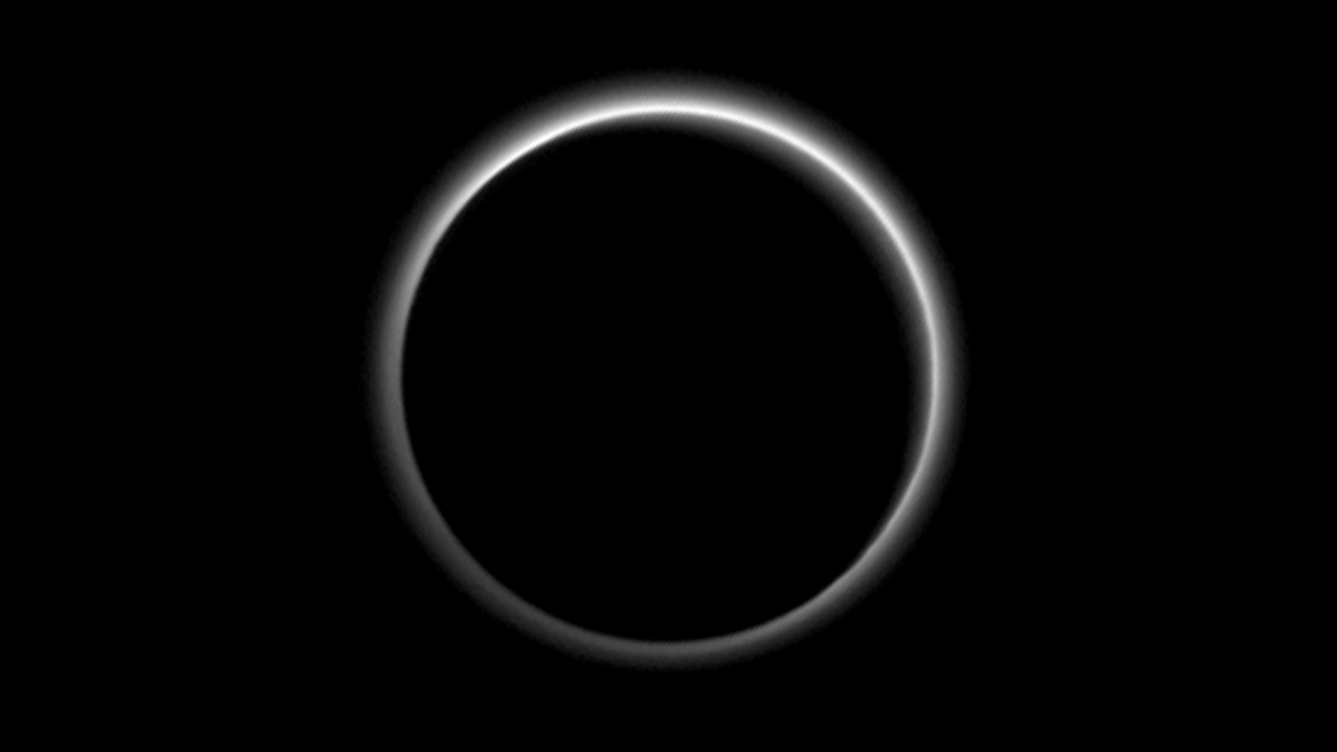 A breathtaking, dramatic image of Pluto backlit by the distant Sun, taken by NASA's New Horizons spacecraft a few hours after its closest approach, on July 14, while at a distance of 2 million km away from the planet. Besides its unparalleled aesthetic quality, this image provided scientists with important information about the structure and dynamics of the Plutonian atmosphere. Image Credit: NASA/Johns Hopkins University Applied Physics Laboratory/Southwest Research Institute