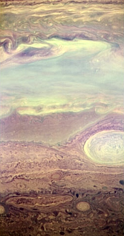 Infrared Ralph image of Jupiter, captured in February 2007. Photo Credit: NASA