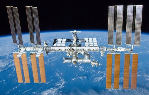 Microbes live quite happily on the International Space Station (ISS) and experiments show that some can also survive harsh UV radiation in space. Photo Credit: NASA
