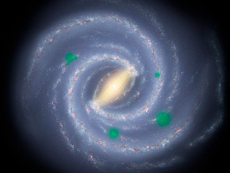 Does life spread through the galaxy like an infectious disease, with "bubbles" of inhabited planets? Image Credit: Harvard-Smithsonian CfA