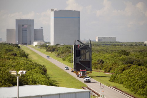 Boeing ULA Atlas-V Starliner Crew Access Tower