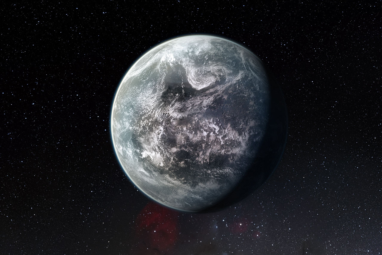 Artist's impression of the Super-Earth-type exoplanet HD 85512 b. As evidenced by the results of a new study, these rocky exoplanets which are though to be similar to Earth, could have a diffferent internal chemistry instead. Image Credit: ESO/M. Kornmesser/Nick Risinger
